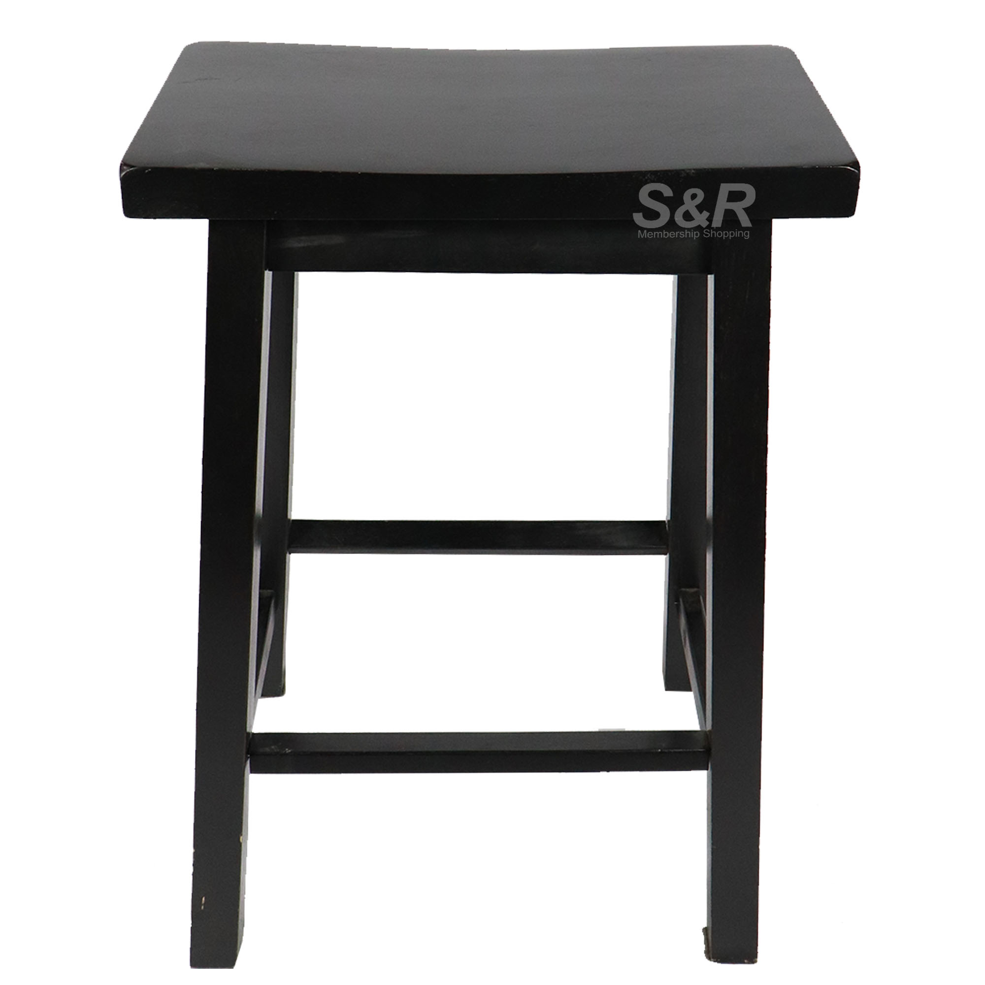Saddle Stool Black Color 1pc